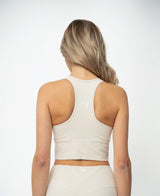 Essential Movement Bra Light Beige