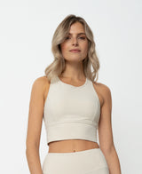 Essential Movement Bra Light Beige