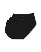 3er-Set Seamless High Waist Classic Brief Night Black