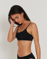 Bikini Bustier Night Black