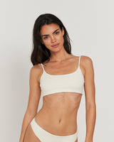 Bikini Bustier Off White