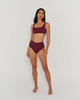 Bikini Top Dark Berry