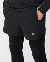 Dynamic Long Leg Shorts Night Black