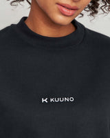 Essential Cropped Sweater Night Black