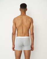 3er-Set Everyday Boxers Long Light Grey