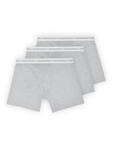 3er-Set Everyday Boxers Long Light Grey