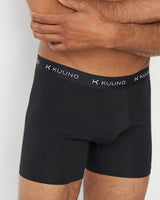 3er-Set Everyday Boxers Long Night Black