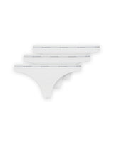 3er-Set Everyday High Cut Thong Classic White