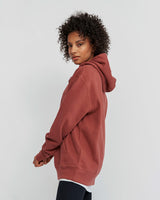 Everyday Hoodie Marsala Red