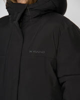Everyday Long Puffer Jacket Night Black