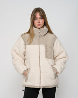 Everyday Puffer Jacket Off White