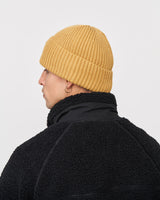 Ribbed Cotton Beanie Spicy Pumpkin