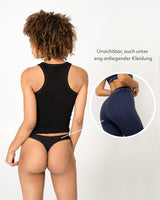 Seamless Thong Night Black