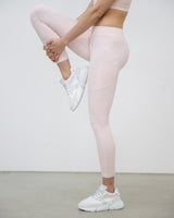 Dynamic High Waist Tights Light Pink