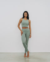 Essential High Waist Tights Iced Pistachio