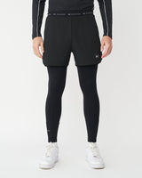 Dynamic Long Leg Shorts Night Black