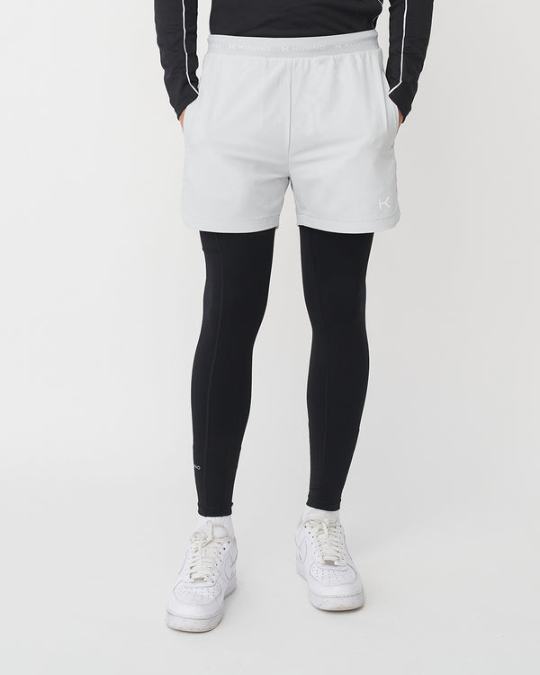 Dynamic Long Leg Shorts Simple Grey