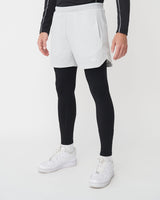 Dynamic Long Leg Shorts Simple Grey