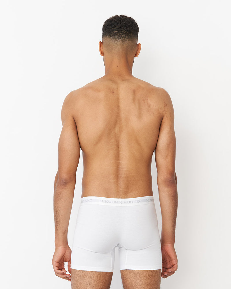 3er-Set Everyday Boxers Long Classic White