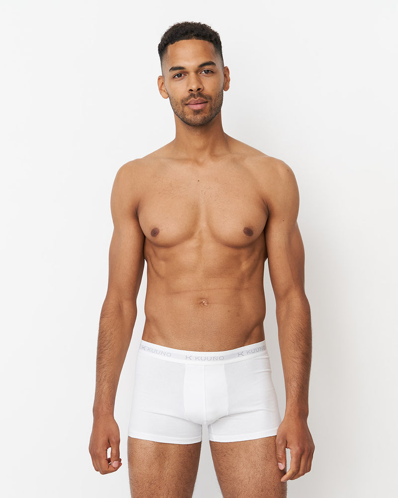 Everyday Boxers Long Classic White