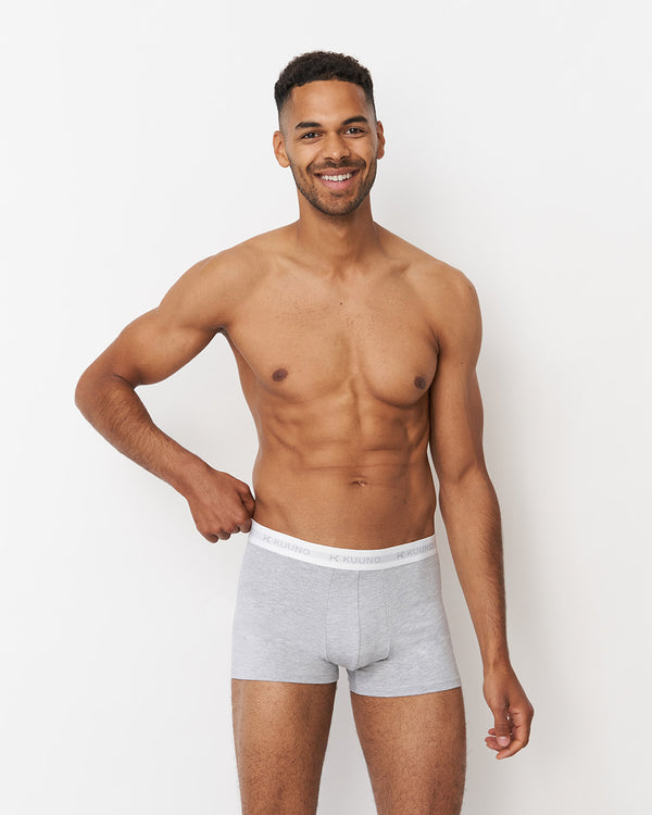 3er-Set Everyday Boxers Short Light Grey