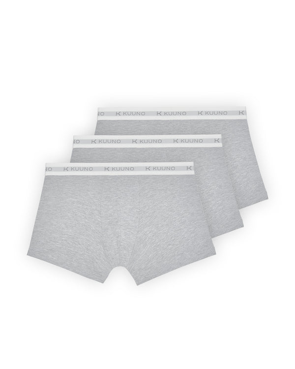 3er-Set Everyday Boxers Short Light Grey