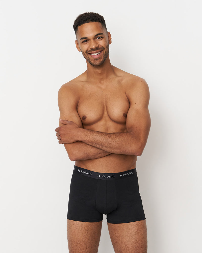 3er-Set Everyday Boxers Short Night Black