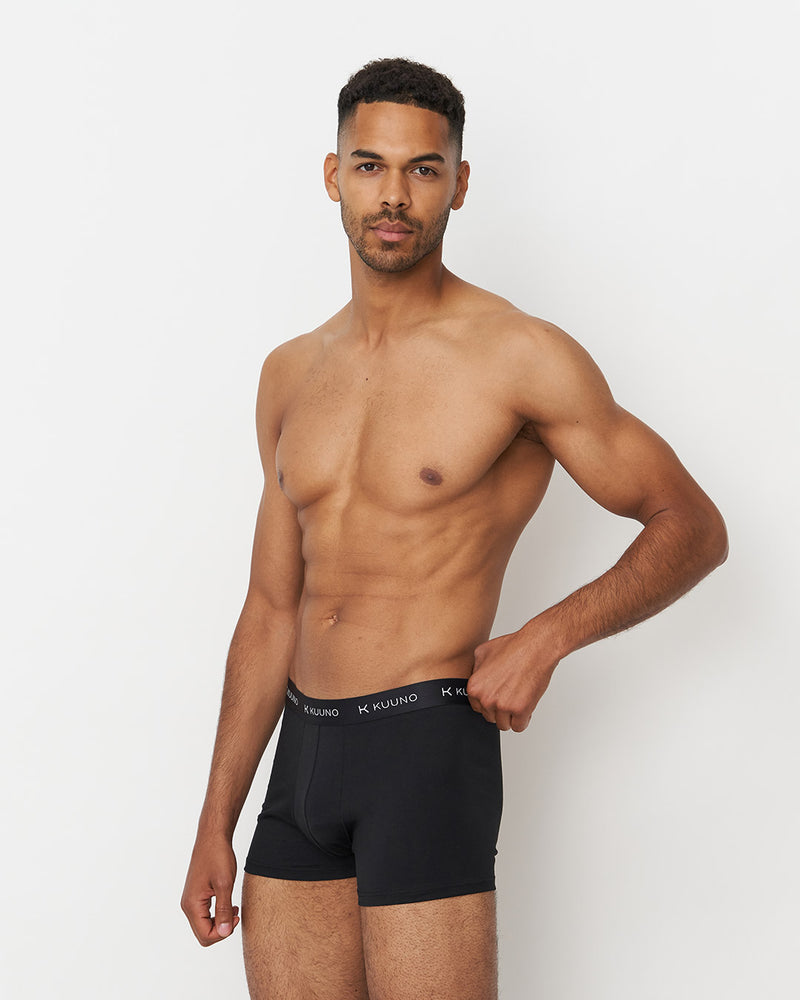 3er-Set Everyday Boxers Short Night Black