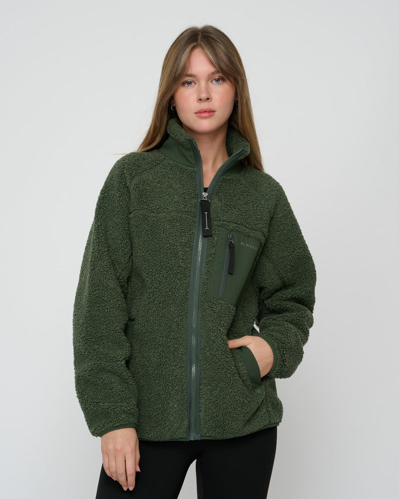Everyday Fleece Jacket Forest Green