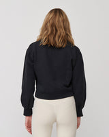 Everyday Half Zip Sweater Night Black