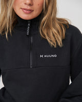 Everyday Half Zip Sweater Night Black