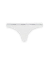 Everyday High Cut Thong Classic White