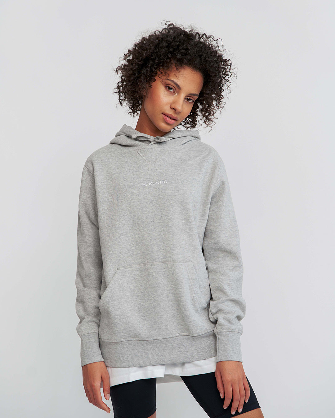 Larsen Classic Wool Knit Everyday Hoodie - Light Gray