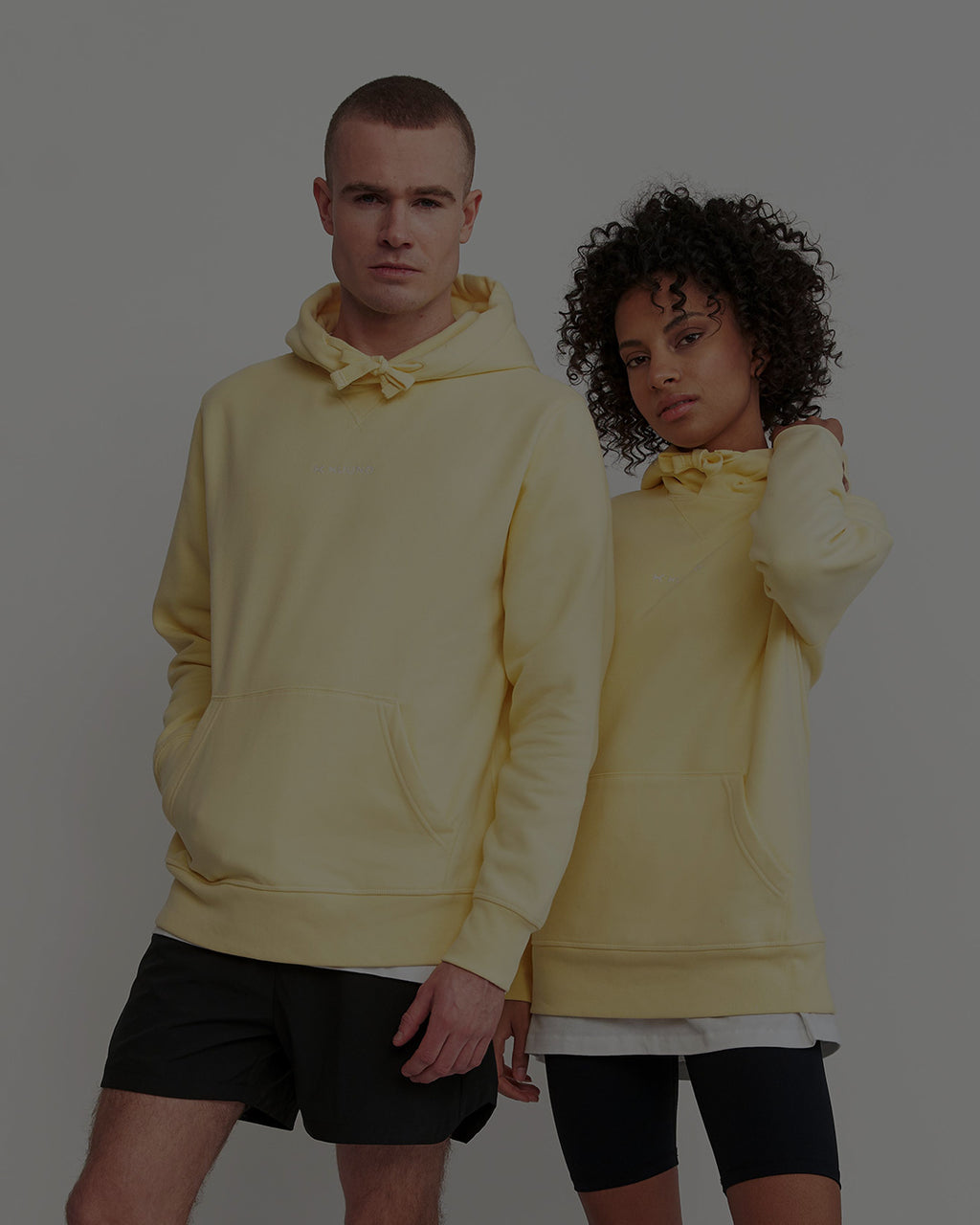 Everyday Hoodie Pale Yellow