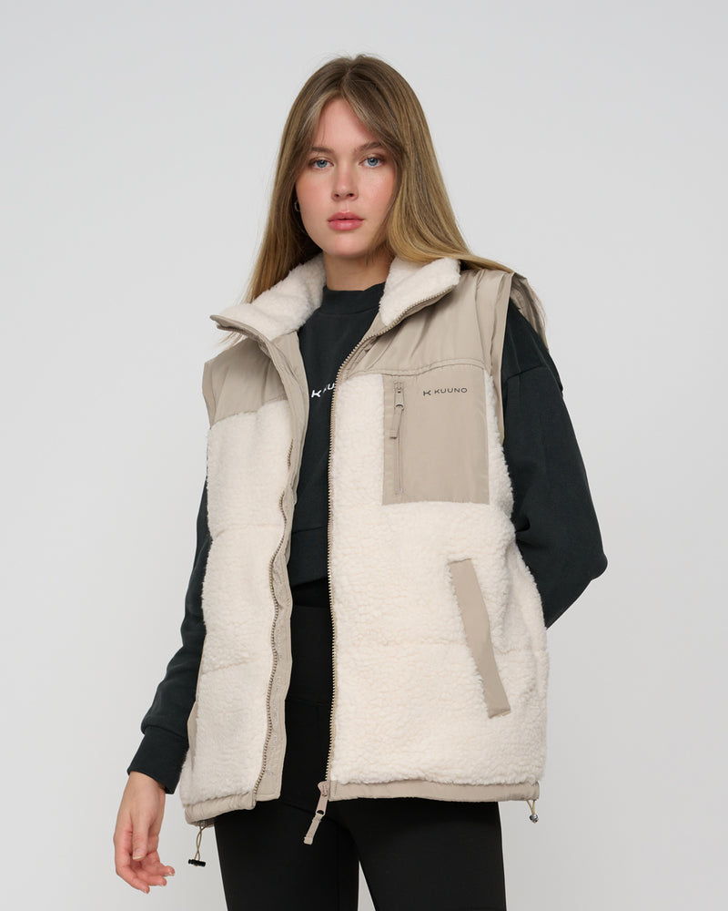 Everyday Puffer Jacket Off White