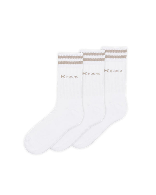 3er-Set Everyday Socks Light Beige