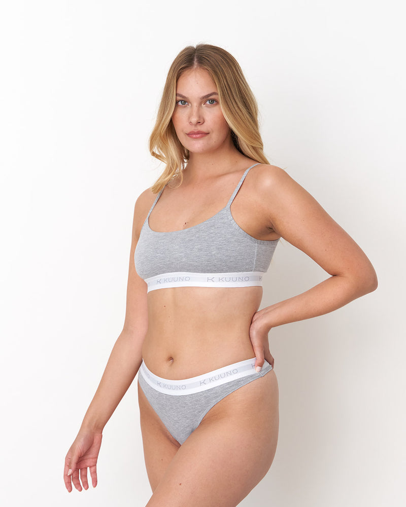 Everyday Soft Bra Light Grey