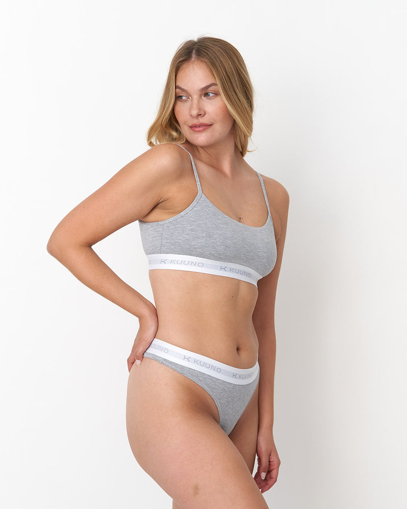 Everyday Soft Bra Light Grey