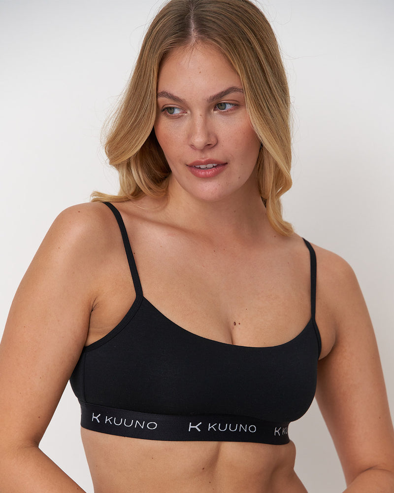 Kuuno Everyday Soft Bra Night Black
