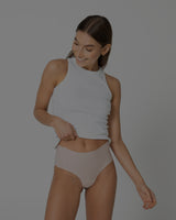 Seamless High Waist Classic Brief Natural Blush