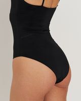 Swimsuit Cut Out Night Black