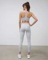 Dynamic High Waist Tights Simple Grey