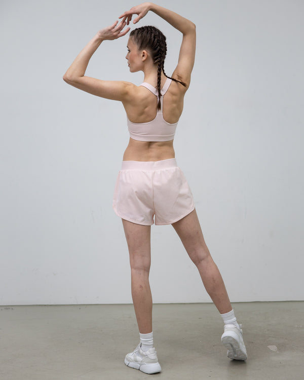 Dynamic Running Shorts Light Pink