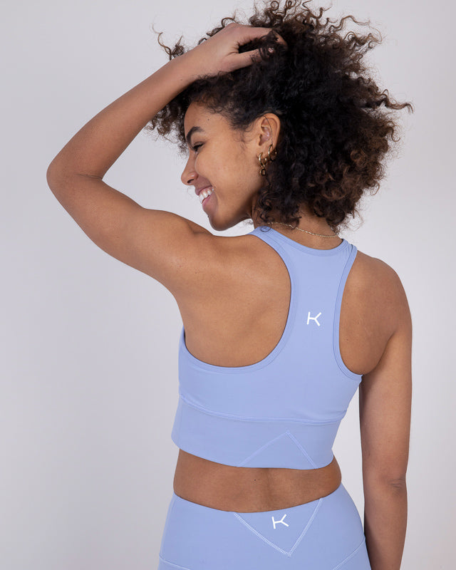 KUUNO Yoga Essential Movement Bra Sky Blue