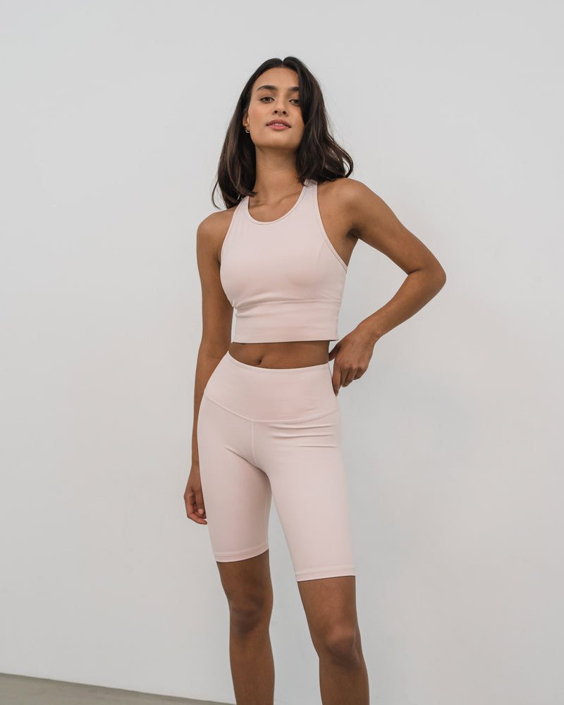 Essential Biker Shorts Light Pink