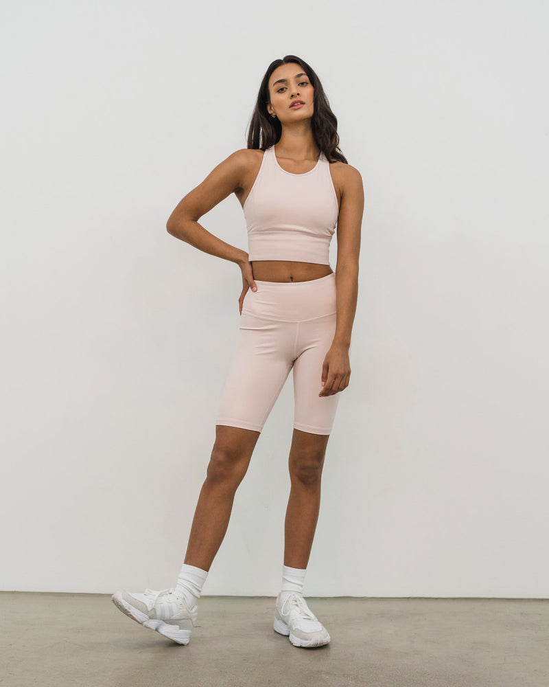 Essential Biker Shorts Light Pink